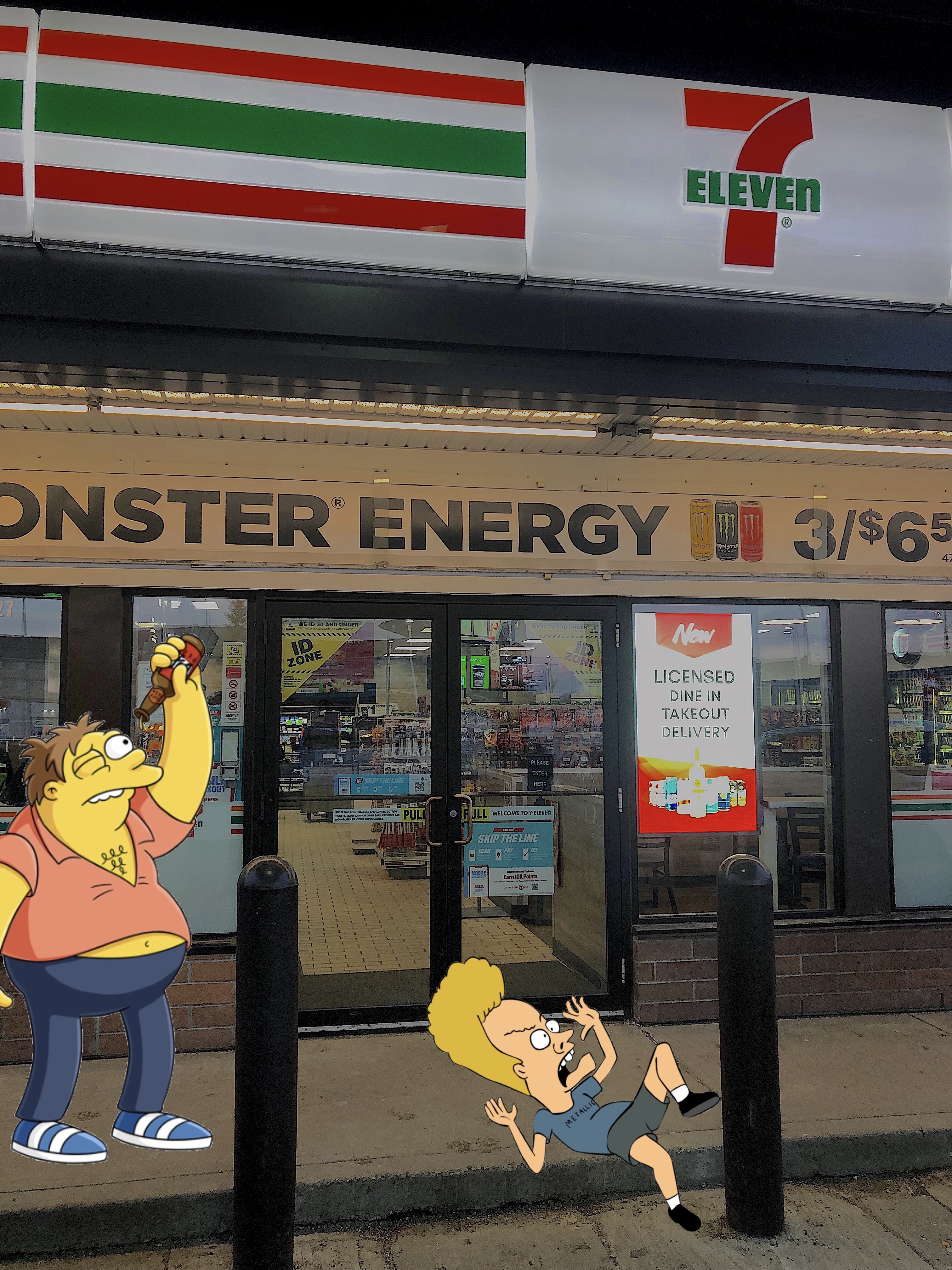 An outside shot of the 7-Eleven at 14110 127 St NW in Edmonton, Alberta. 