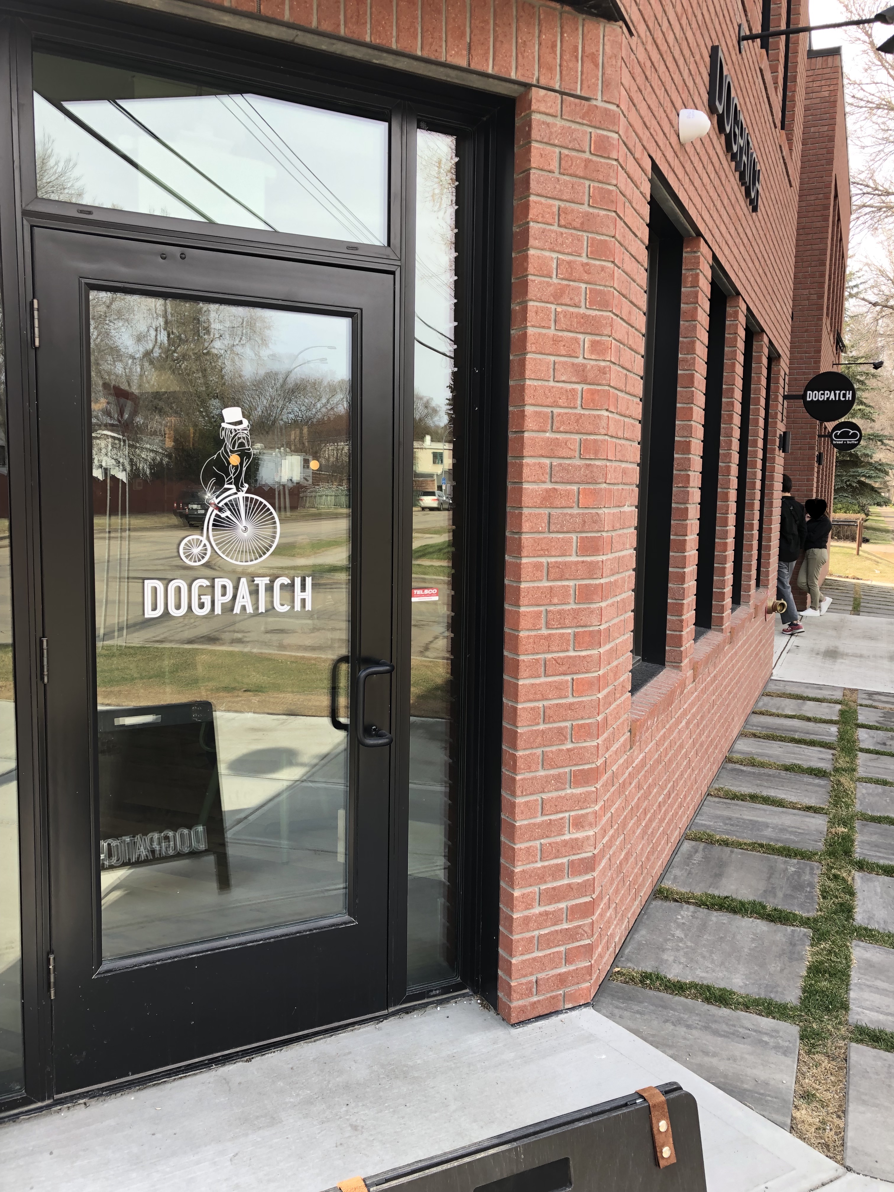 Front door of Dogpatch Bistro Pub